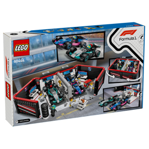 Lego City F1 Garage & Mercedes-AMG & Alpine Cars 60444